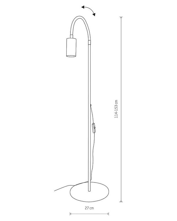  Nowodvorski Eye Flex White I (8934)