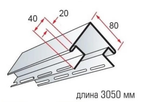 Угол наружный Альта-Профиль Flex имбирь 3,05м