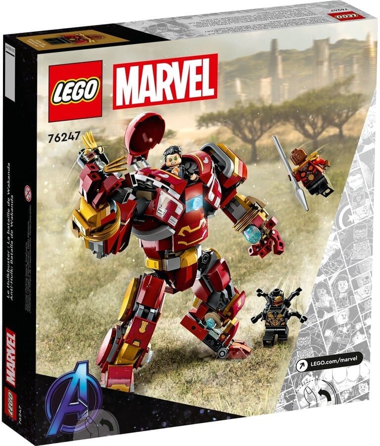 Конструктор Lego Super Heroes Халкбастер: битва за Ваканду 385 деталей (76247)