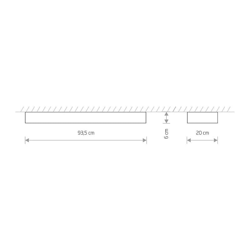  Nowodvorski Soft Led White 90X20 (7542)