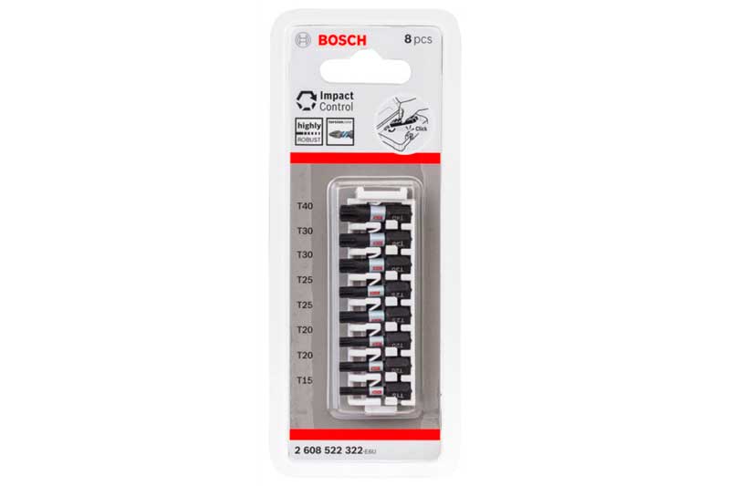   Bosch Impact Control T15 T20 T25 T30 T40 25 (2608522322)