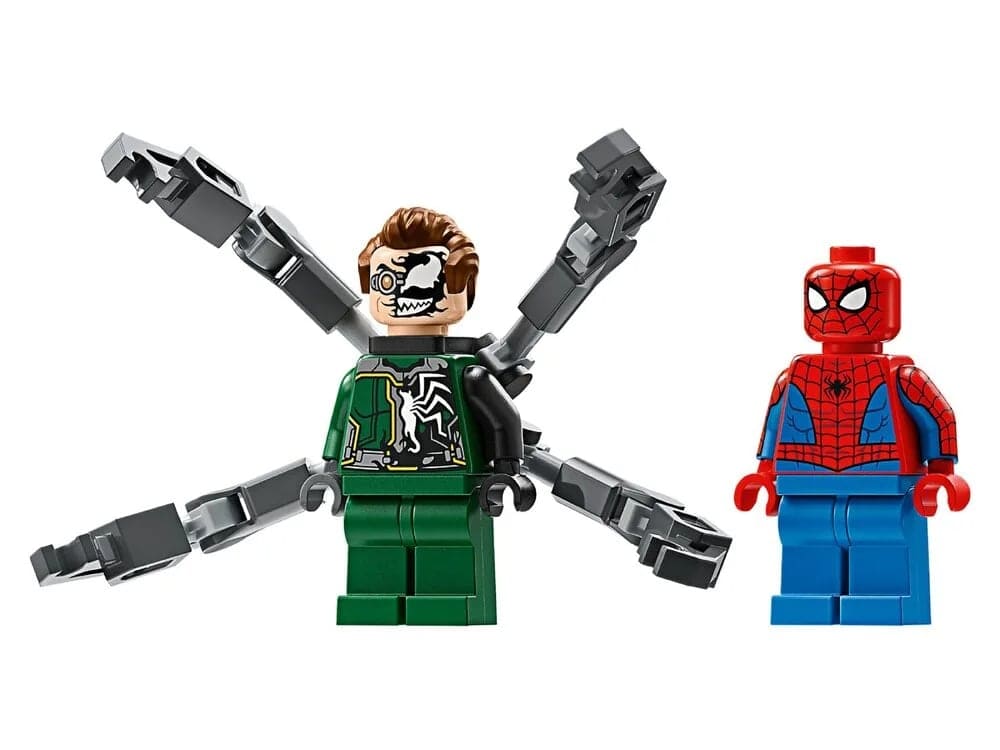 Конструктор Lego Marvel Погоня на мотоциклах Людина-Павук vs. Доктор Восьминіг 77 деталей (76275)