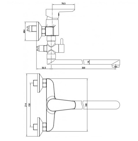    Cersanit Vero Long Spout (S951-242)