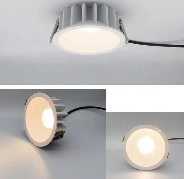 Точковий врізний світильник KLOODI LED KD-SEMI242 9W 3K WH IP20