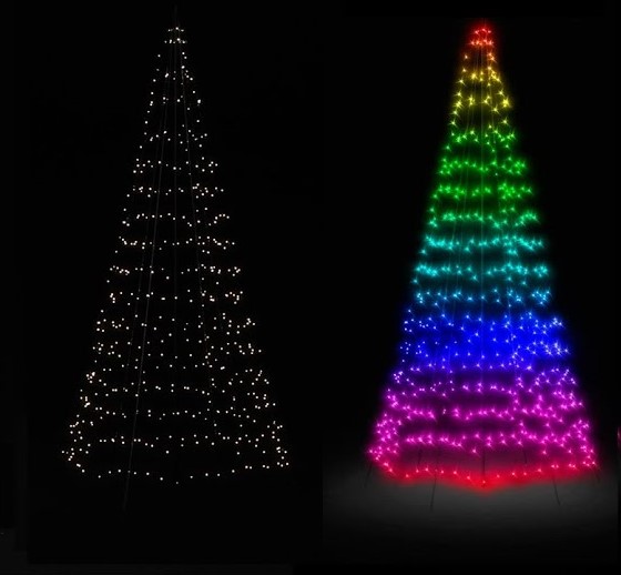   twinkly smart led light tree rgbw 1000, gen ii, ip44 6 (twp01kspp-beu)