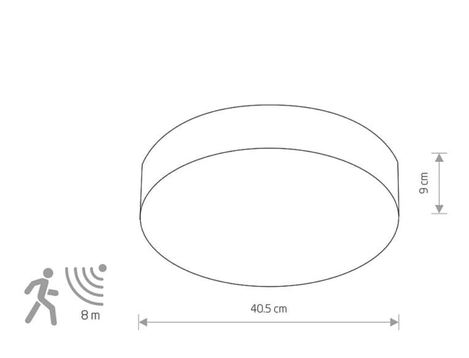 Фото светильник nowodvorski arena graphite sensor (10181)