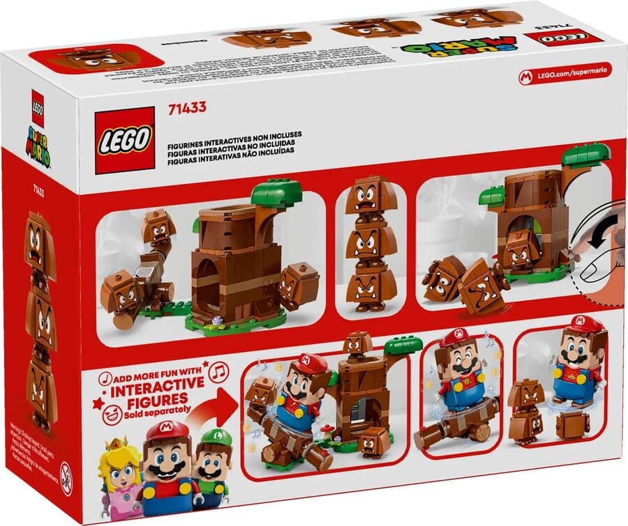 Конструктор Lego Super Mario Ігровий майданчик для Goombas 173 деталі (71433)