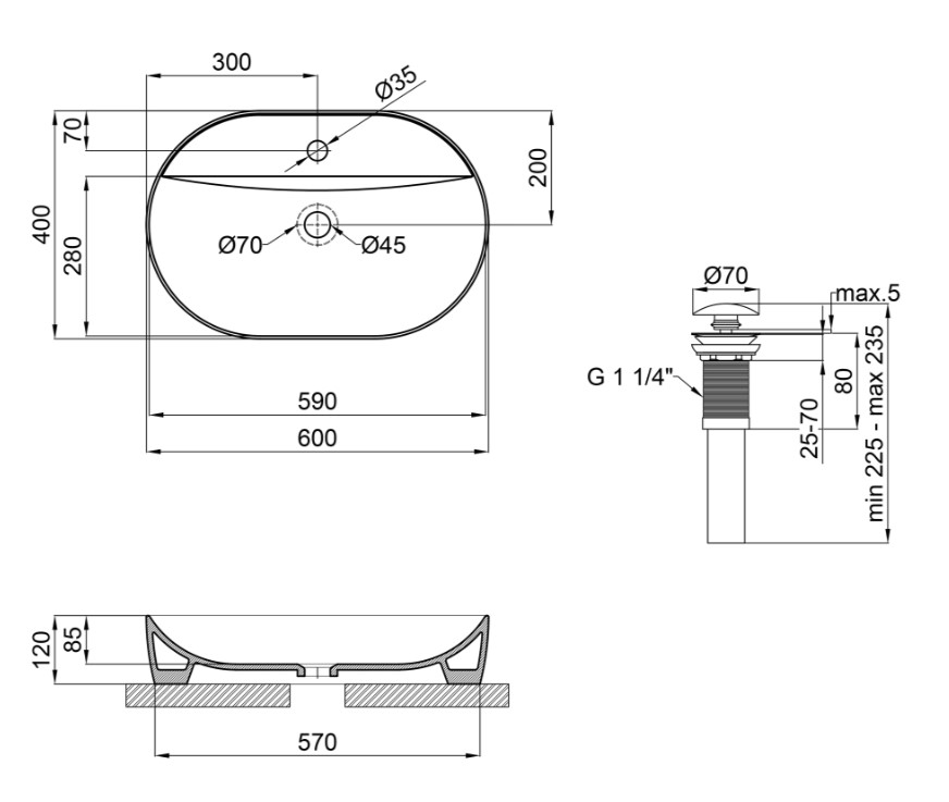  Qtap Scorpio    61x40x12 (QT14112203W)