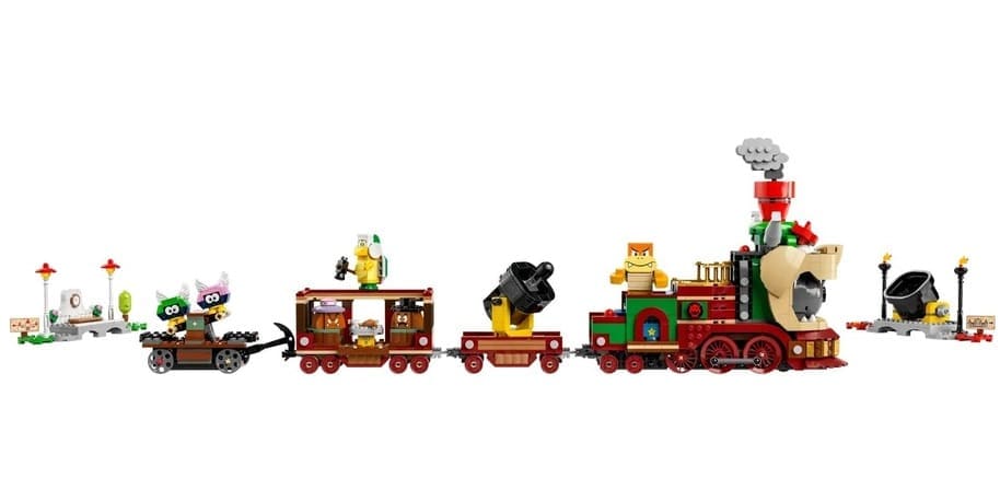 Конструктор Lego Super Mario Швидкий потяг Боузера 1392 деталі (71437)