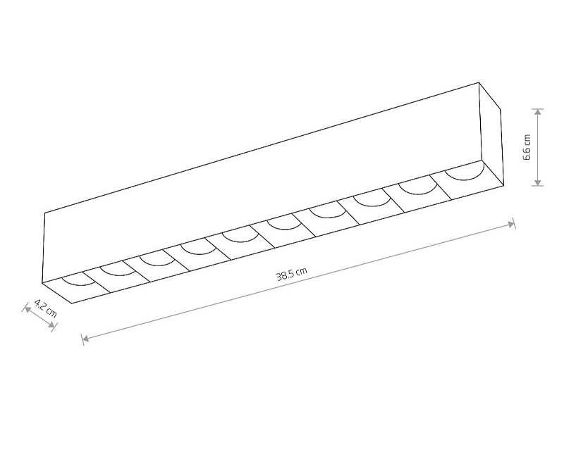   nowodvorski midi led white 40w 3000k (10050 )