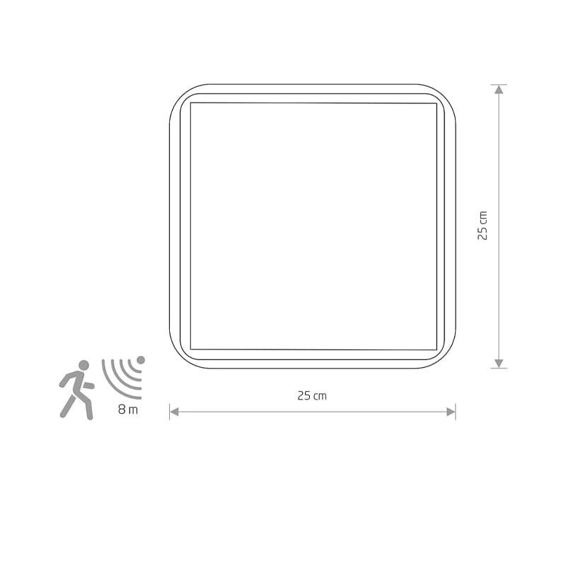  Nowodvorski Tahoe II IP44 White Sensor (10040)