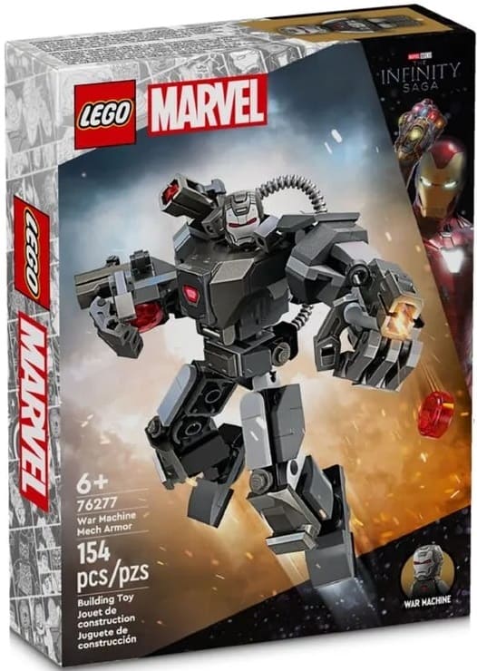 Конструктор Lego Marvel Робот Бойової машини 154 деталі (76277)