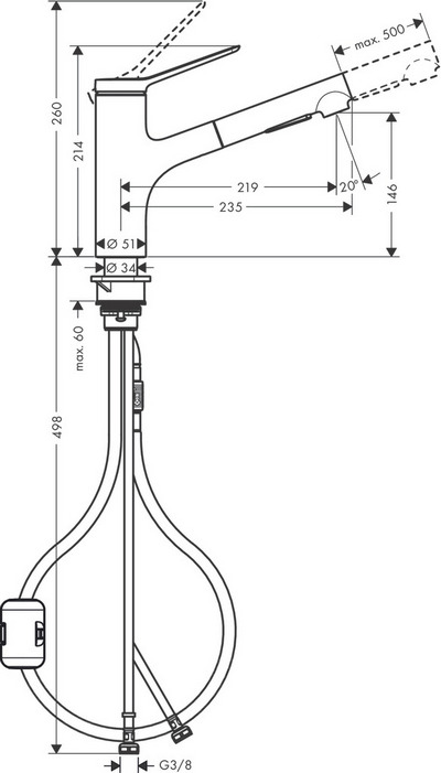    Hansgrohe Zesis M33 (74800670)