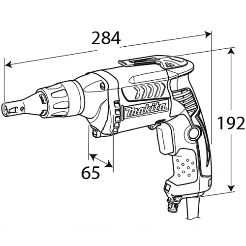 Шуруповерт для гіпсокартону MAKITA FS4300JX2