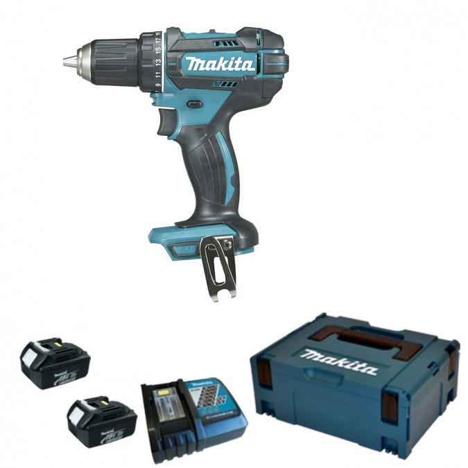 Дриль-шурупокрут акумуляторний MAKITA LXT (DDF482RME)