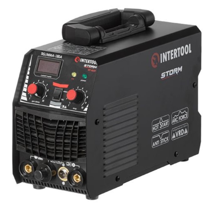 Аппарат зварювальний Intertool Storm TIG-180А WT-4020