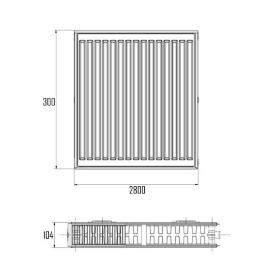   Aquatronic 22- 300x2800   (A223002800VK)