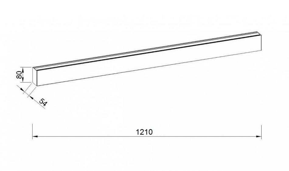    KLOODI LINE CEILING KD-KLP5080 1200 C 49W