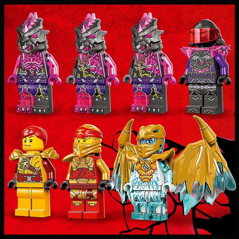 Конструктор Lego Ninjago Рейдер Золотого дракона Кая 65 деталей (71773)