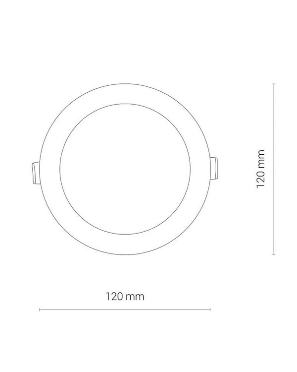   Nowodvorski CL KOS LED 8W, 4000K White (8781)