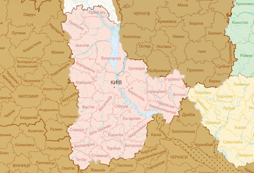   UFT Scratch Map Ukraine (uftmapua)
