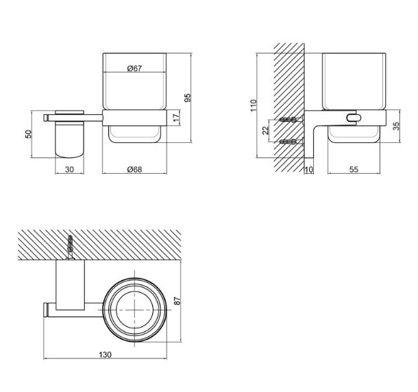 Фото стакан lidz ld1230401crm35766