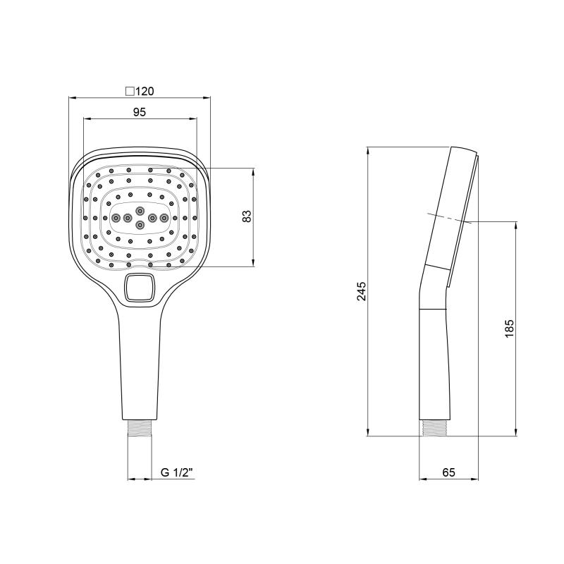    Qtap Rucni 120120 (QTHLA120N3KCW)