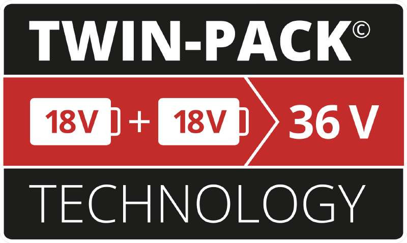   Einhell 18V PXC Plus Twinpack 18 5.2 2 (4511526)