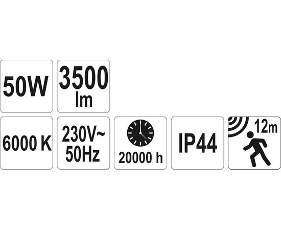 Прожектор диодный YATO YT-81807