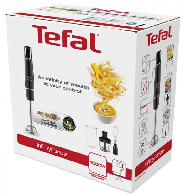 Блендер Tefal HB943838 INFINY FORCE 3в1