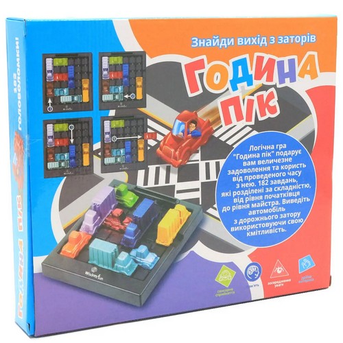 Розвиваюча гра Fun Game Час пік UKB-B 0035 (281505)