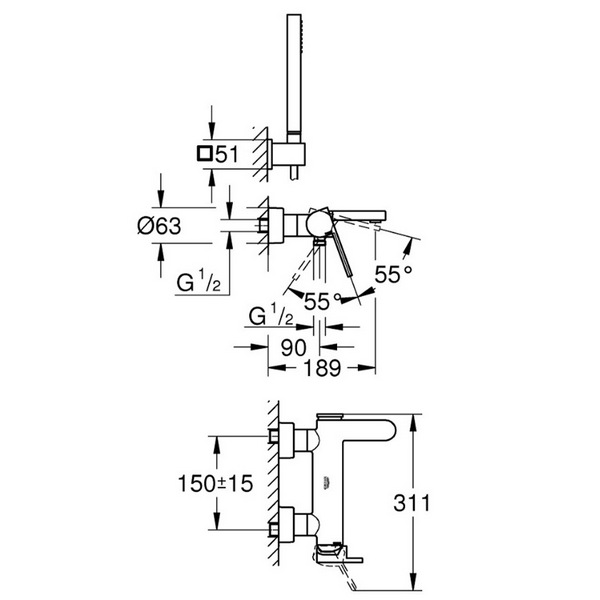    Grohe Plus (33547003)