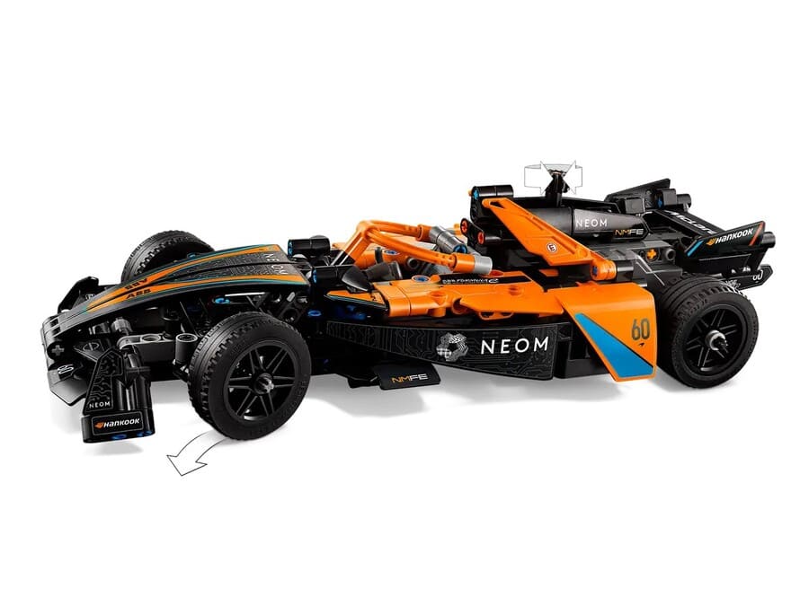 Конструктор Lego Technic Автомобіль для перегонів NEOM McLaren Formula E 452 деталі (42169)