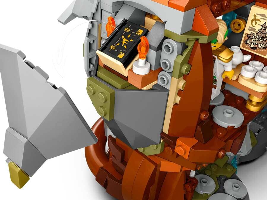 Конструктор Lego Ninjago Храм каменю дракона 1212 деталей (71819)