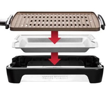  Russell Hobbs George Foreman 25850-56 Smokeless BBQ Grill