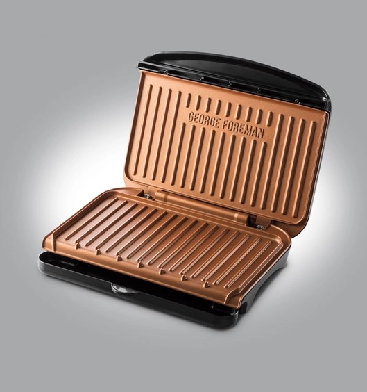   russell hobbs george foreman 25811-56 fit grill copper medium