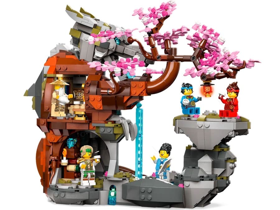 Конструктор Lego Ninjago Храм каменю дракона 1212 деталей (71819)