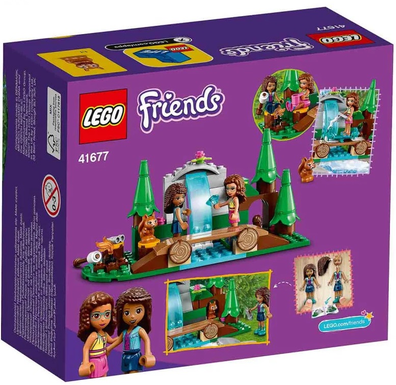 Конструктор Lego Friends Лесной водопад 93 детали (41677)