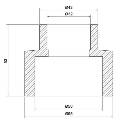 Муфта Thermo Alliance PPR 50х32мм (DSB109)