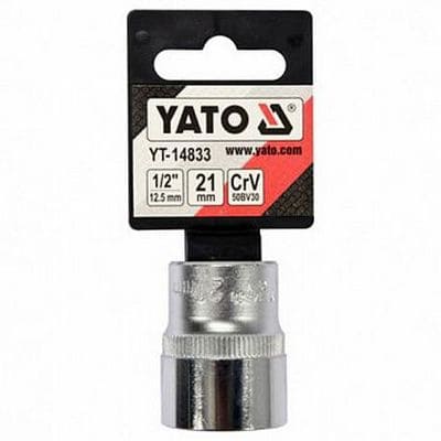 Головка торцева YATO Spline 1/2" M21 38мм (YT-14833)