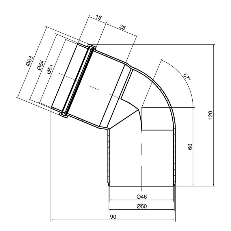    TA Sewage 50 67 (TASEBPP6750)