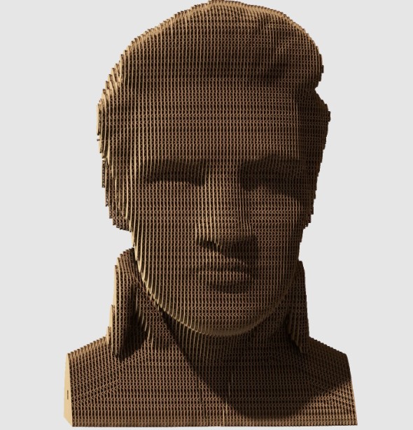 Фото картонный конструктор cartonic 3d puzzle elvis (cartmelv)