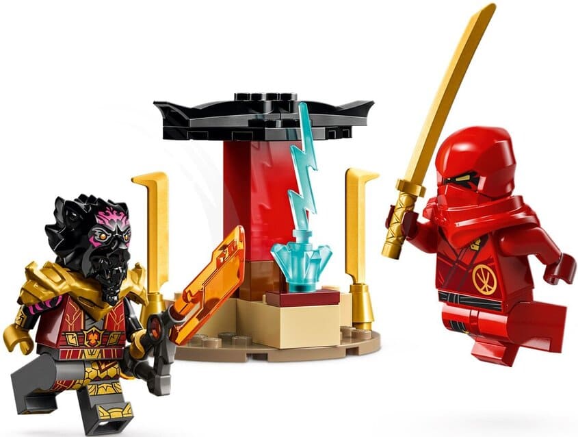 Конструктор Lego Ninjago Кай та Рас: Битва на машині та мотоциклі 103 деталі (71789)