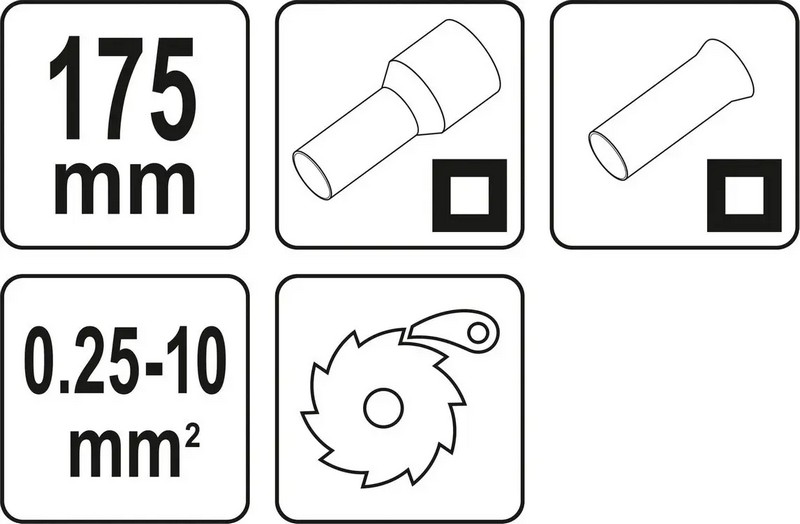       Yato 0,25-10. 175 (YT-23051)