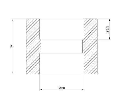 Муфта Thermo Alliance PPR 50мм (DSB005)