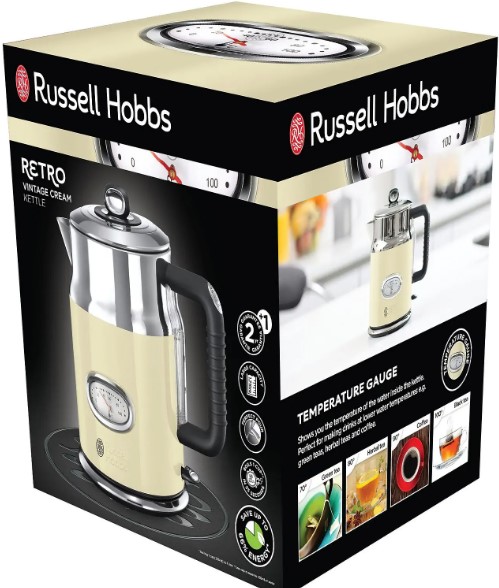  Russell Hobbs 21672-70 Retro Cream