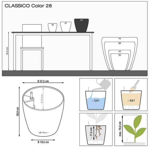   Lechuza Classico Color 28 - 9 (13193)