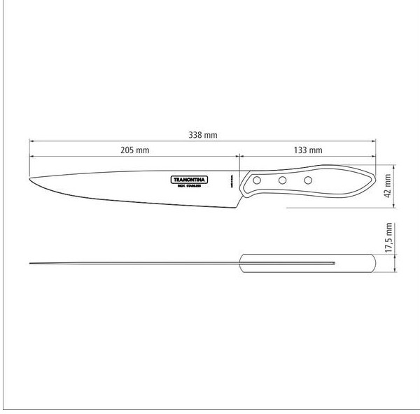 ͳ  ' Tramontina Polywood Barbecue 20,3 (21190/178)