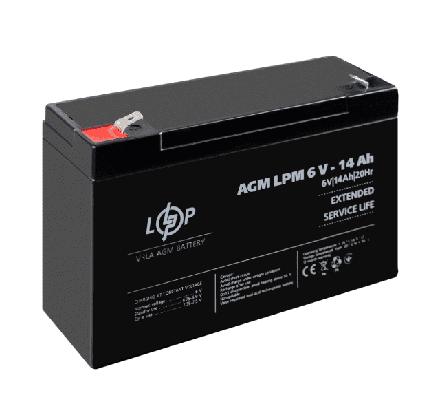   LogicPower AGM LPM 6V 14Ah (4160)