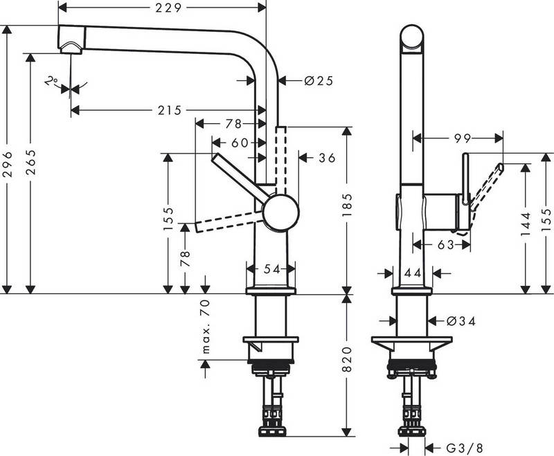    Hansgrohe Talis M54 (72840800)